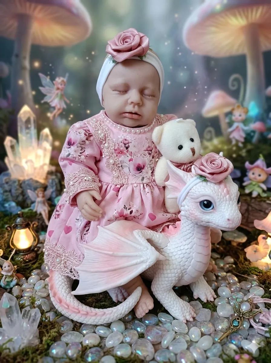 Ukázka úpravy fotografií reborn panenky 25